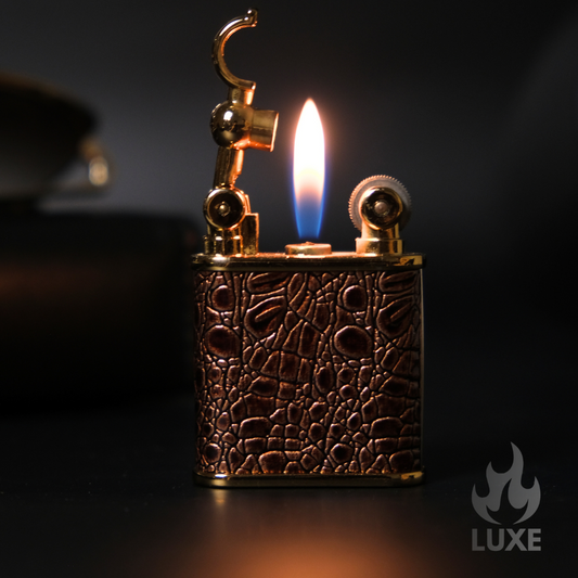 Faux Leather Lighter